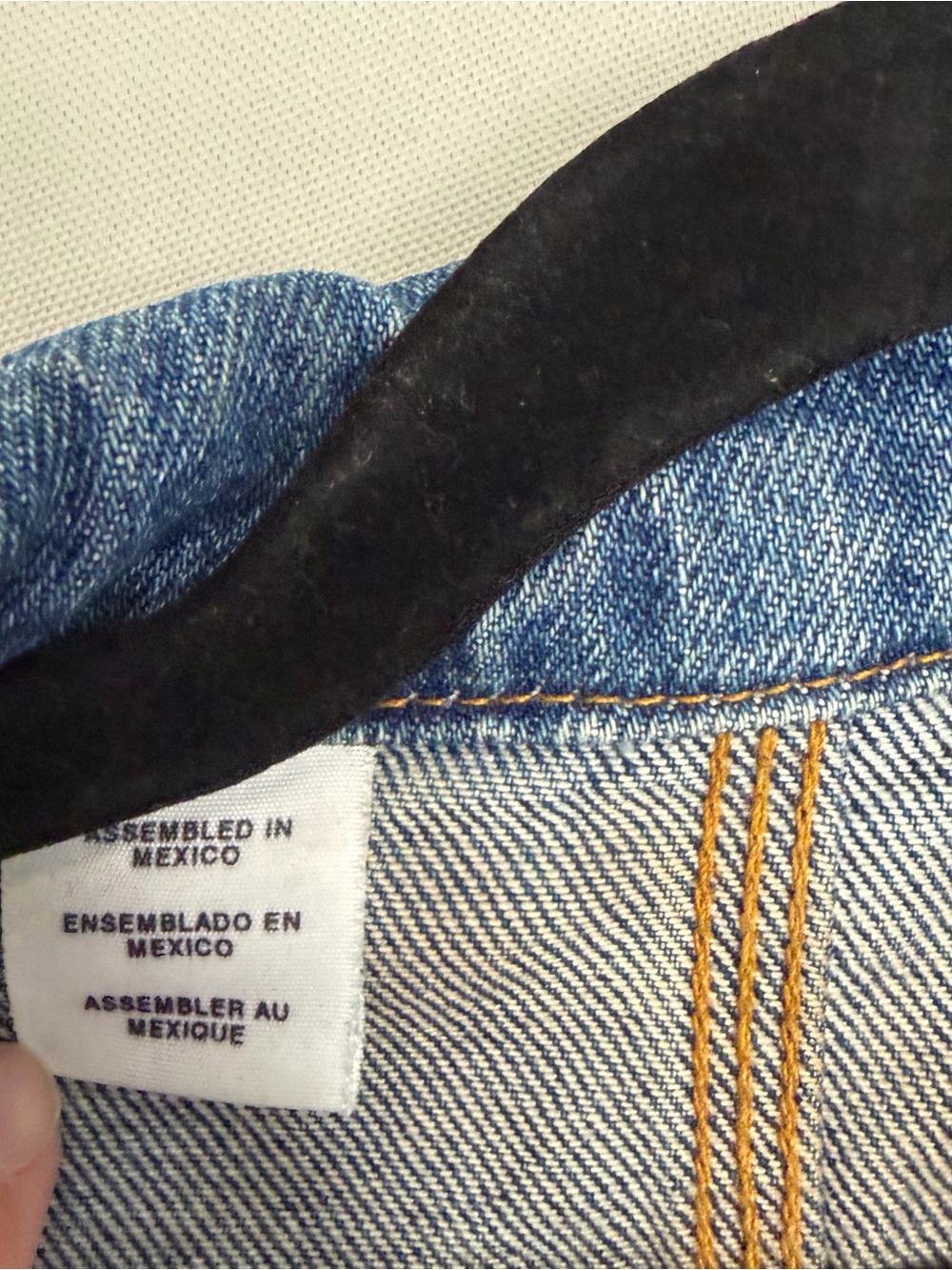 Vintage 90s Women’s Lauren Jeans Co Denim Chore Jacket Medium Utility Barn Coat - Picture 8 of 10